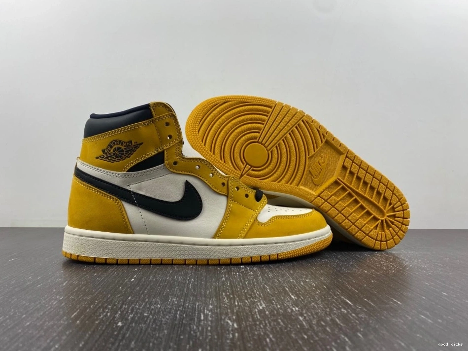 Rep  Modern High Ochre 1 3618 Yellow Jordan 555088- Retro 1027